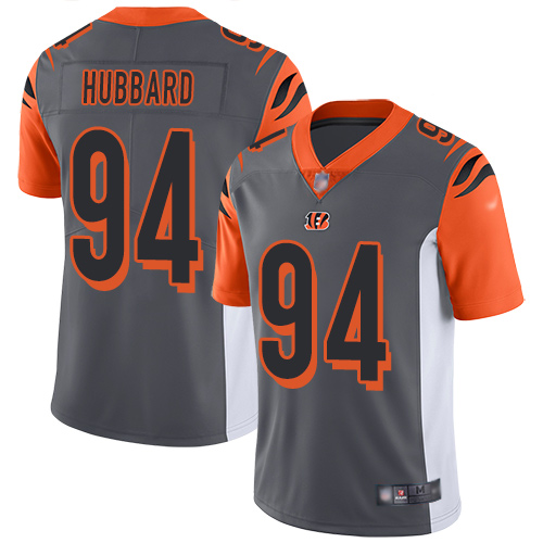 Cincinnati Bengals Limited Silver Men Sam Hubbard Jersey NFL Footballl #94 Inverted Legend